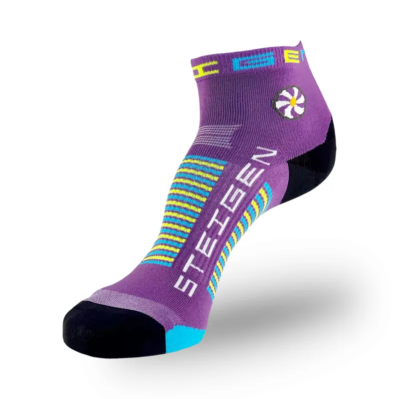 Steigen 1/4 Length Socks Bubblegum Purple